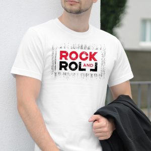 Pánske tričko s potlačou Rock