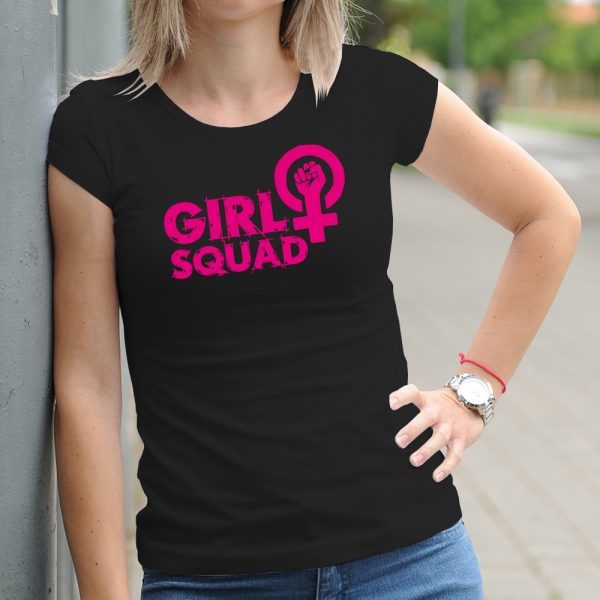16-009-cierne-d-tricko-s-potlacou-girl-squad-female-feminine-pink-woman-svadba-rozlucka