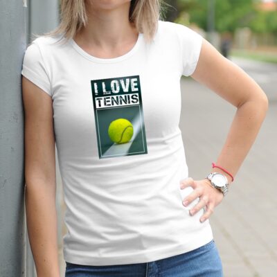18-008-biele-d-tricko-s-potlacou-i-love-tennis-sport-tenis