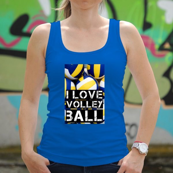 18-014-modre-d-tielko-s-potlacou-i-love-volley-ball-volejbal
