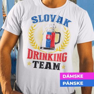 Tričko s potlačou SLOVAK DRINKING TEAM