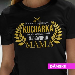 Tričko s potlačou MAMA KUCHÁRKA