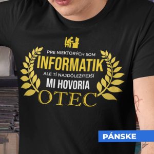 Tričko s potlačou OTEC INFORMATIK