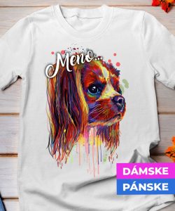 24-034b-tricko-s-potlacou-gavalierspaniel-kral-karol-pes-psy-psi-domace-zvierata-psik-zvieratka