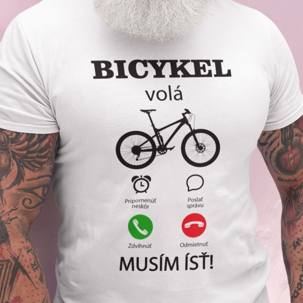 40-04-015b-tricko-s-potlacou-bicykel-vola-cyklisti-turizmus-hobby-volny-cas