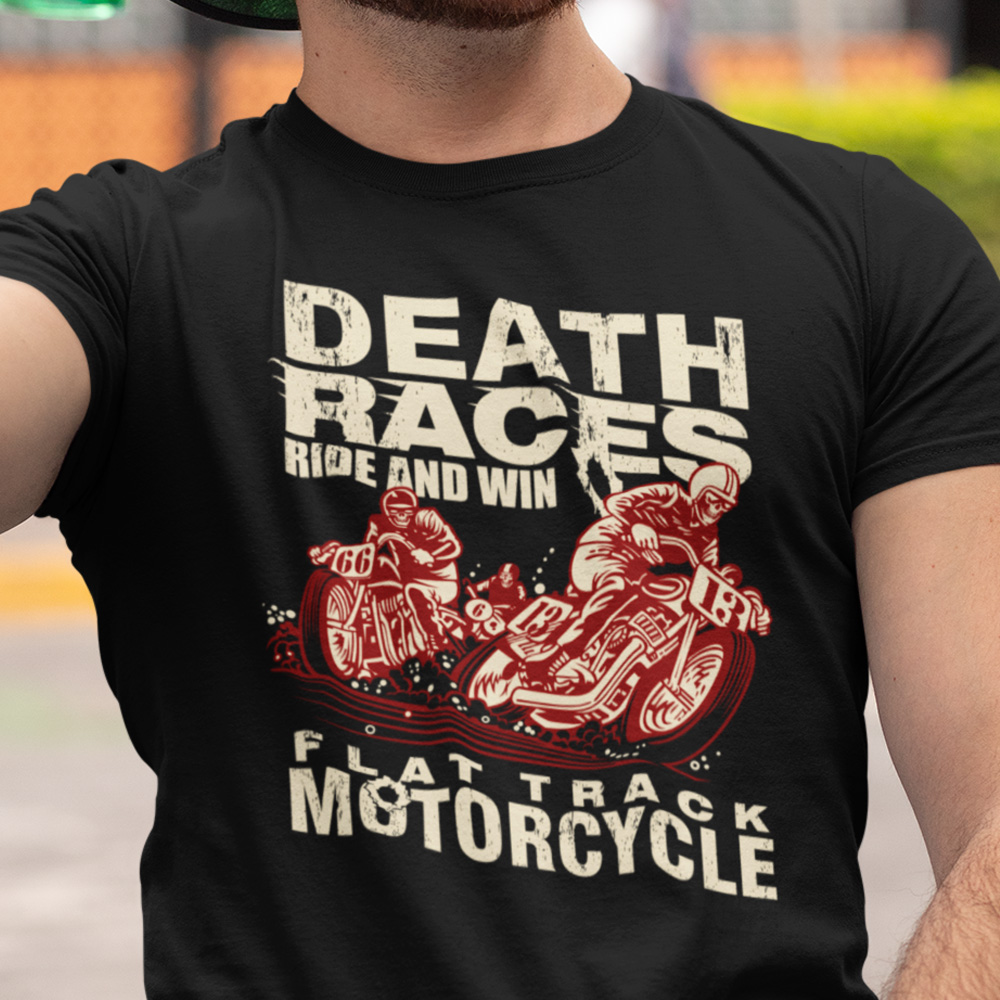 54-015c-tricko-s-potlacou-death-races-pre-motorkarov-jazda-sport-motorka-motocykel-chopper-skull-biker-ride
