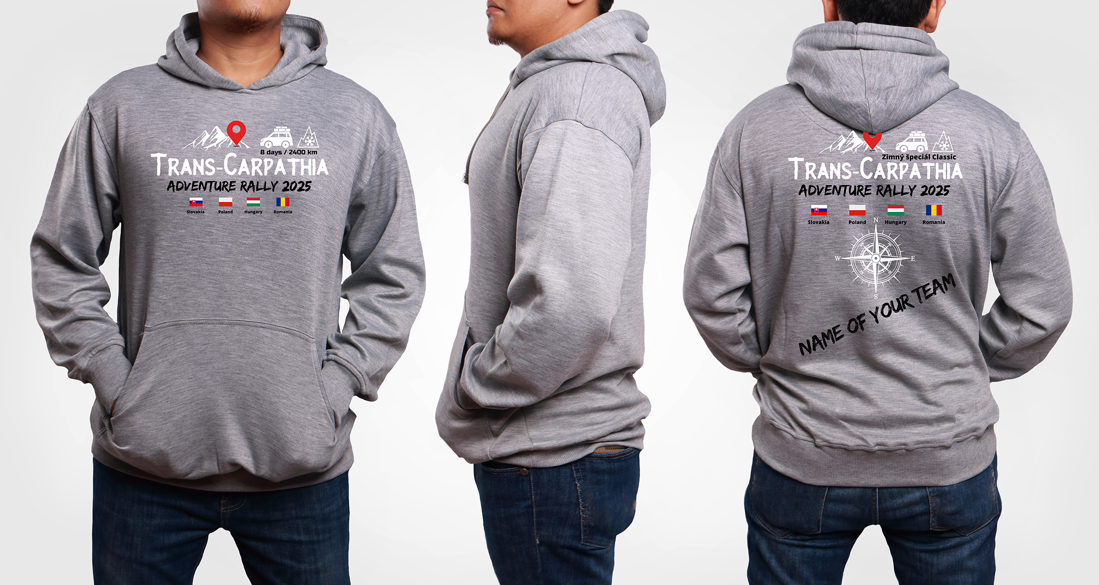 Blank,Sweatshirt,Mock,Up,,Front,,Side,And,Back,View.,Plain