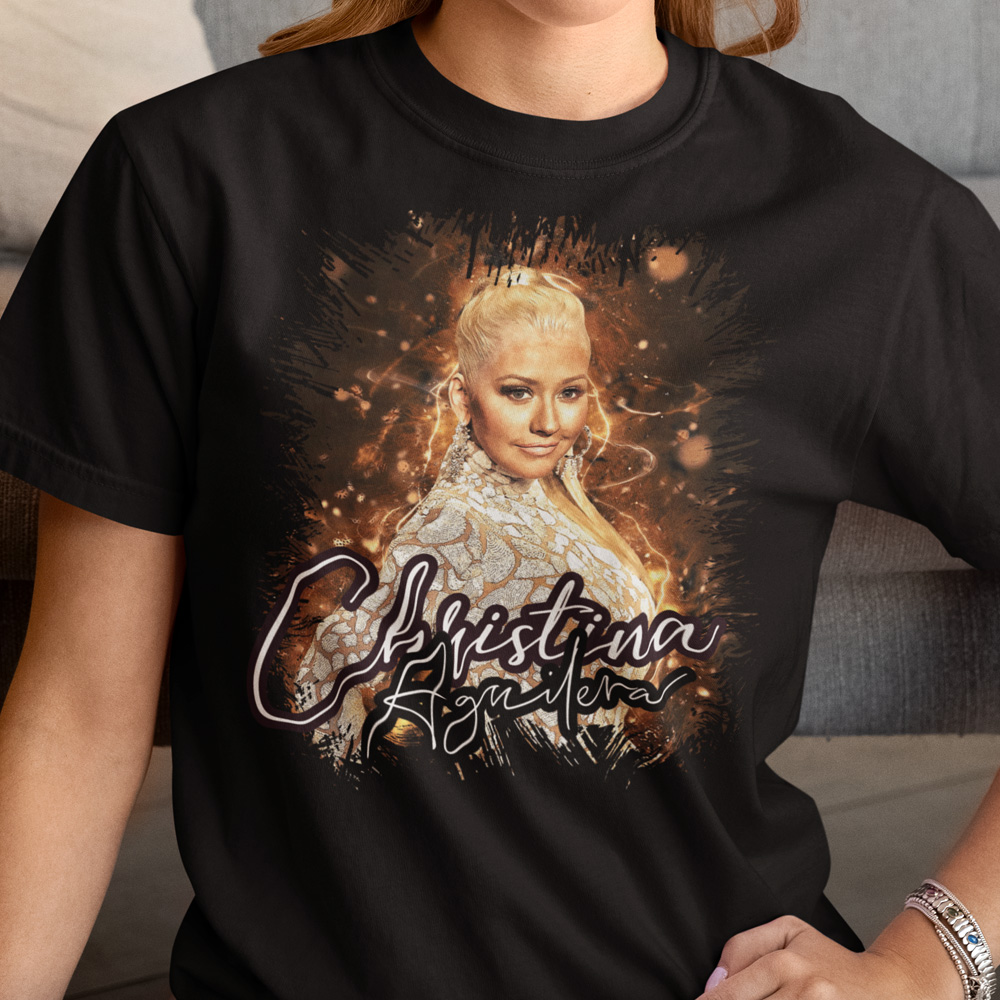 57-105c-tricko-s-potlacou-christina-aguilera-pop-music-hudba-70s-80s-90s-2000s-funky-music-abstract-hudba-world-music-mtv-hip-hop-rnb-rock-reggae-metal