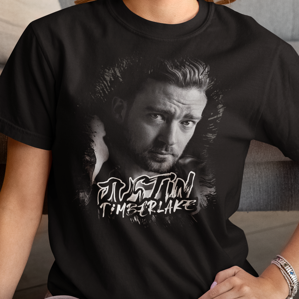 57-107c-tricko-s-potlacou-justin-timberlake-pop-music-hudba-70s-80s-90s-2000s-funky-music-abstract-hudba-world-music-mtv-hip-hop-rnb-rock-reggae-metal
