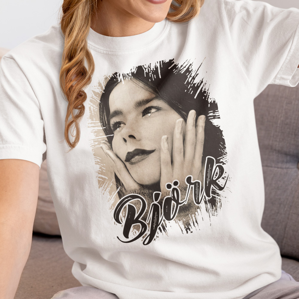 57-113b-tricko-s-potlacou-bjork-pop-music-hudba-70s-80s-90s-2000s-funky-music-abstract-hudba-world-music-mtv-hip-hop-rnb-rock-reggae-metal