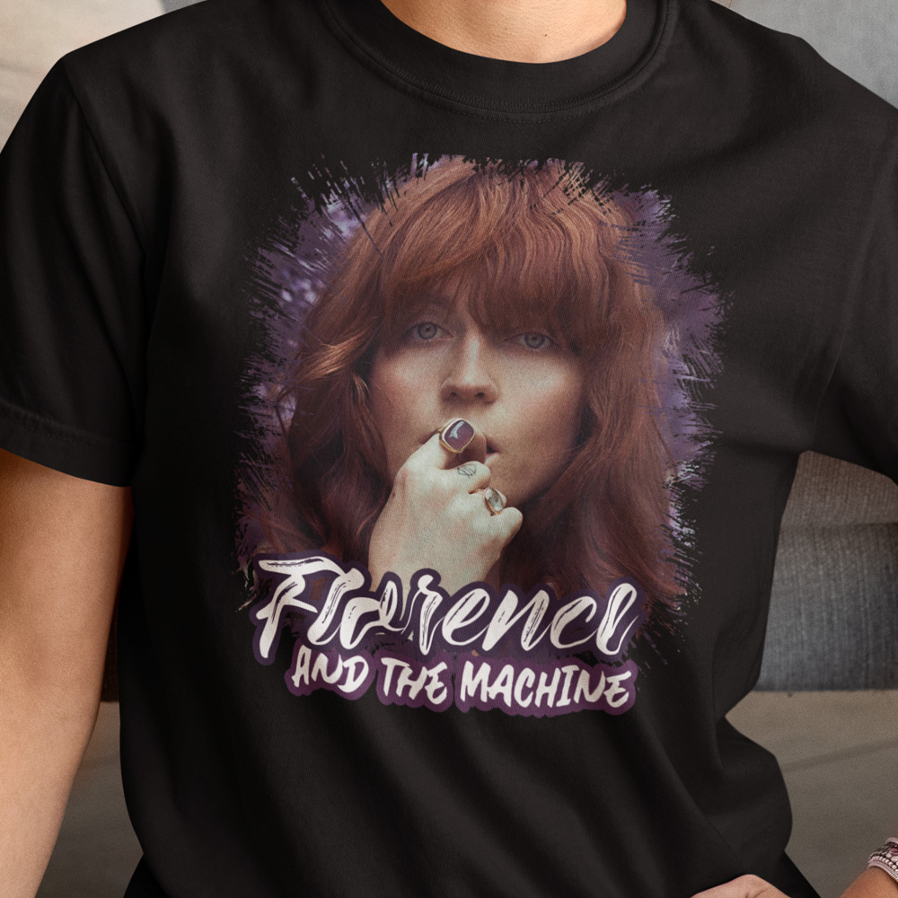 57-121c-tricko-s-potlacou-florence-and-the-machine-pop-music-hudba-70s-80s-90s-2000s-funky-music-abstract-hudba-world-music-mtv-hip-hop-rnb-rock-reggae-metal