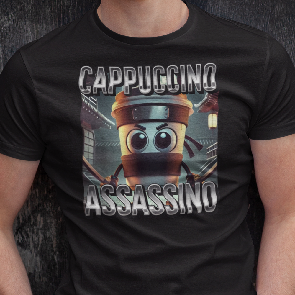 83-028c-tricko-s-potlacou-cappuccino-assassino-1-vtipne-tik-tok-italian-brainrot-taliansky-brainrot-social-media-gen-alpha-srandovne-vtipne-tricko
