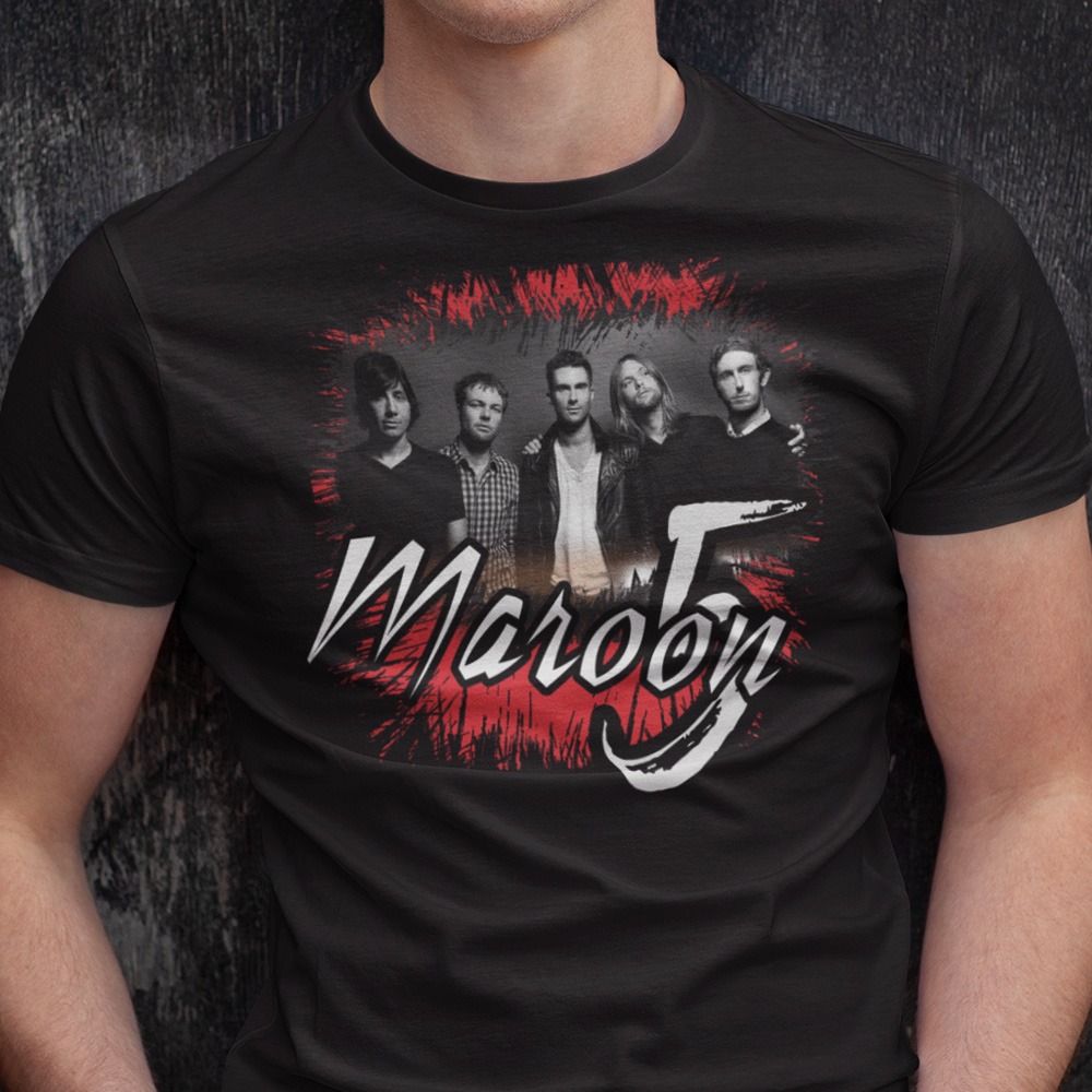 57-175c-tricko-s-potlacou-maroon-5-hudba-70s-80s-90s-2000s-funky-music-abstract-hudba-world-music-mtv-hip-hop-rnb-rock-reggae-metal