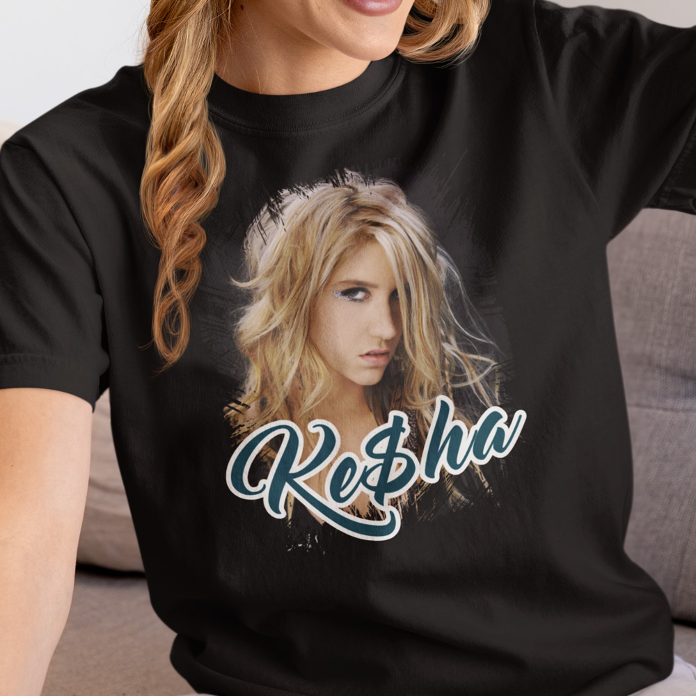 57-225c-tricko-s-potlacou-kesha-hudba-70s-80s-90s-2000s-funky-music-abstract-hudba-world-music-mtv-hip-hop-rnb-rock-reggae-metal