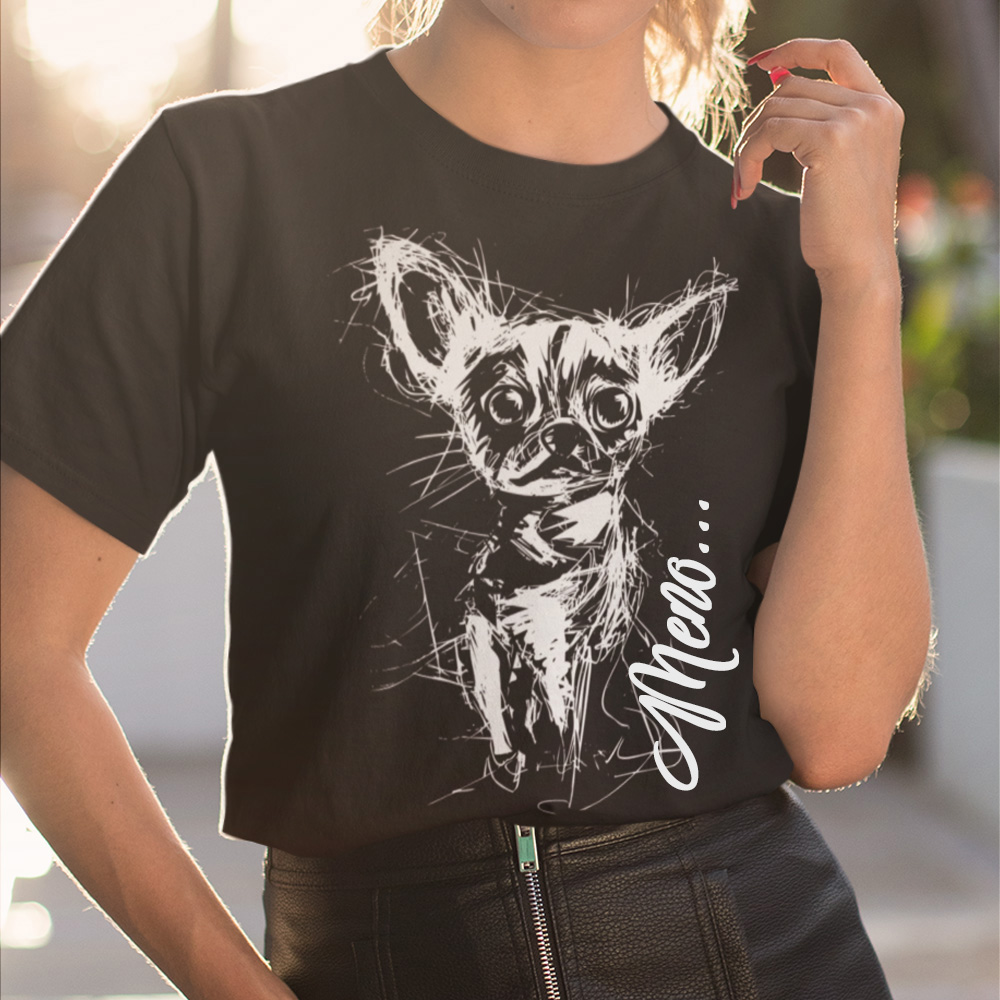 85-006c-tricko-s-potlacou-pes-dog-chivava-skica-sketch-lineart-domace-zvierata-zvieratka-funny-steniatko-psik-vtipne