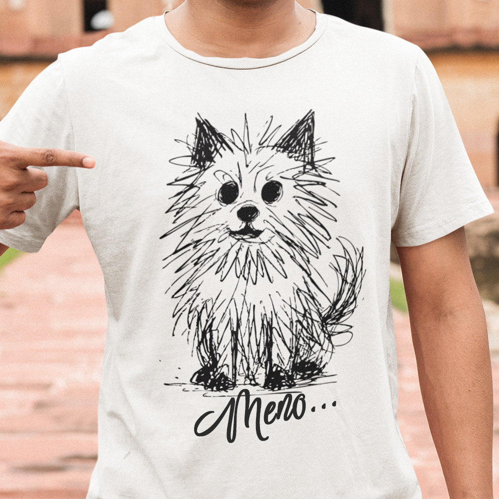85-011b-tricko-s-potlacou-dog-pes-spic-stenaitko-skica-sketch-lineart-domace-zvierata-zvieratka-funny-steniatko-psik-vtipne