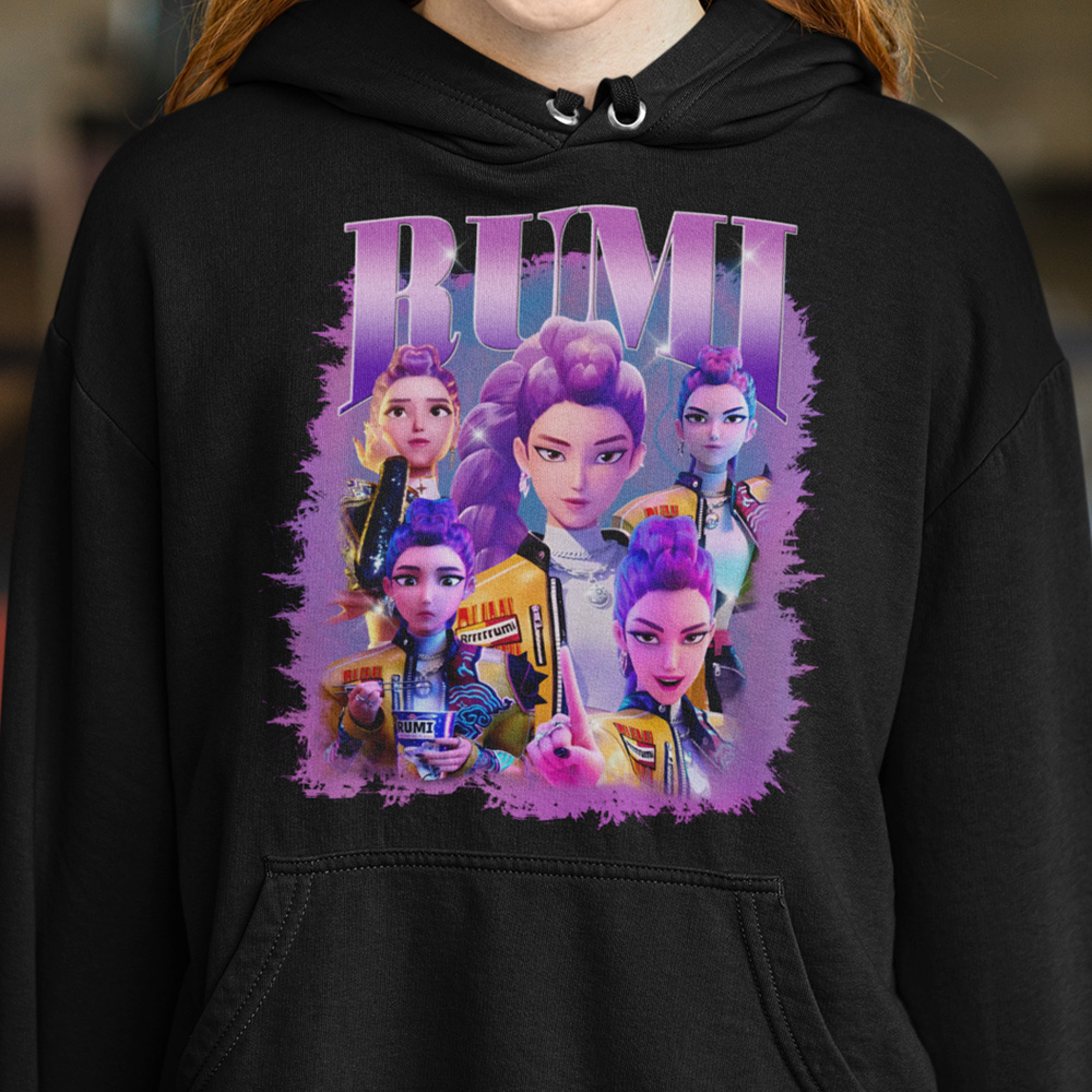 99-87-008c-mikina-s-potlacou-rumi-k-pop-demon-hunters-rumi-huntrix-huntrx-detske-tricka-cartoon-rozpravka-nase-dizajny-filmy-horror-film-serial-movie-herec-netflix-hbo