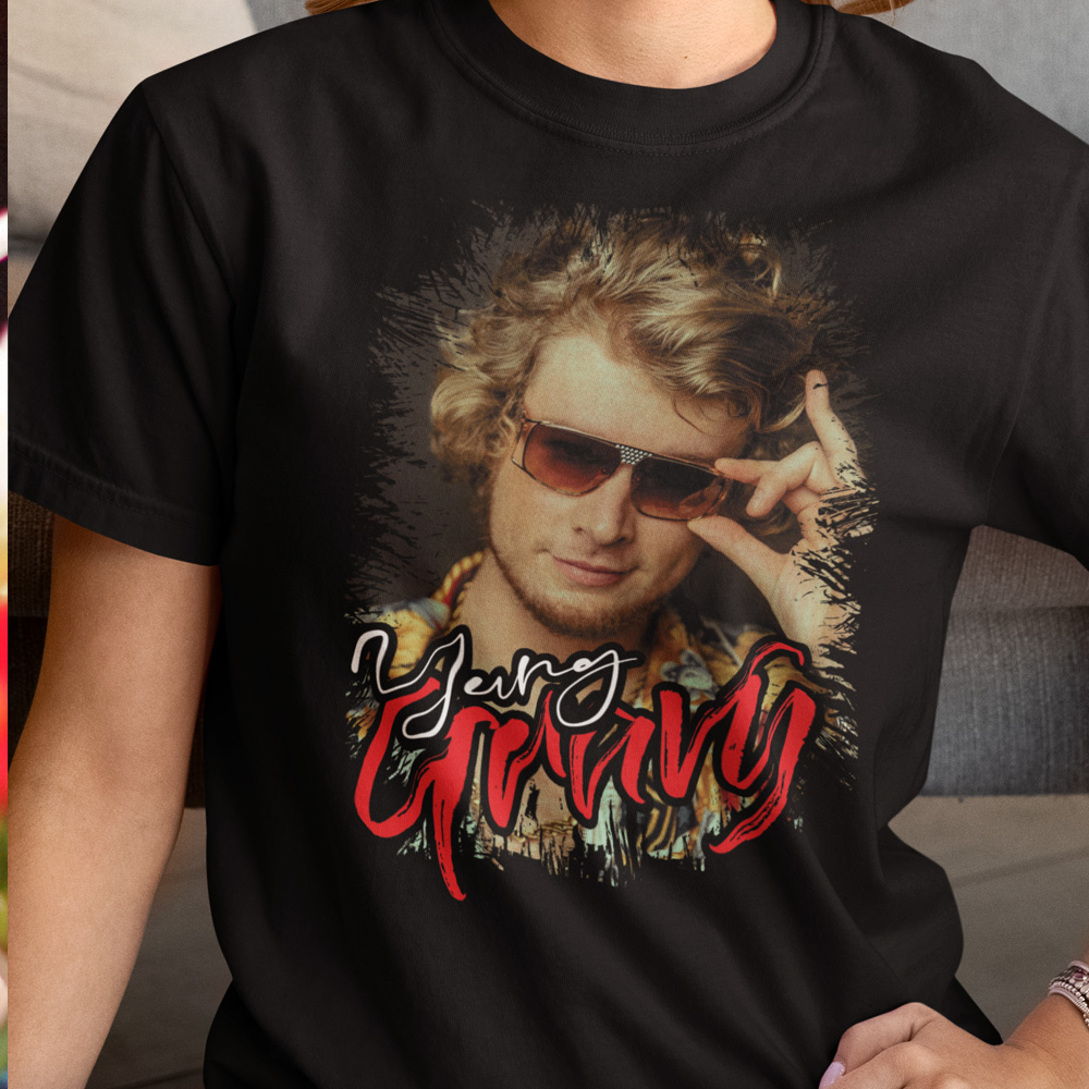 57-261c-tricko-s-potlacou-young-gravy-hudba-70s-80s-90s-2000s-funky-music-abstract-hudba-world-music-mtv-hip-hop-rnb-rock-reggae-metal