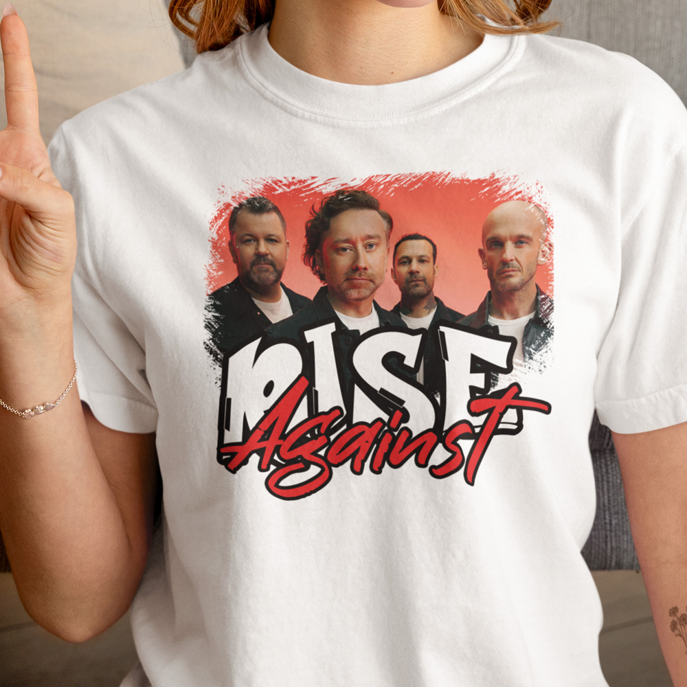 58-159b-tricko-s-potlacou-rise-against-rock-music-hudba-70s-80s-90s-2000s-funky-music-abstract-hudba-world-music-mtv-hip-hop-rnb-rock-reggae-metal