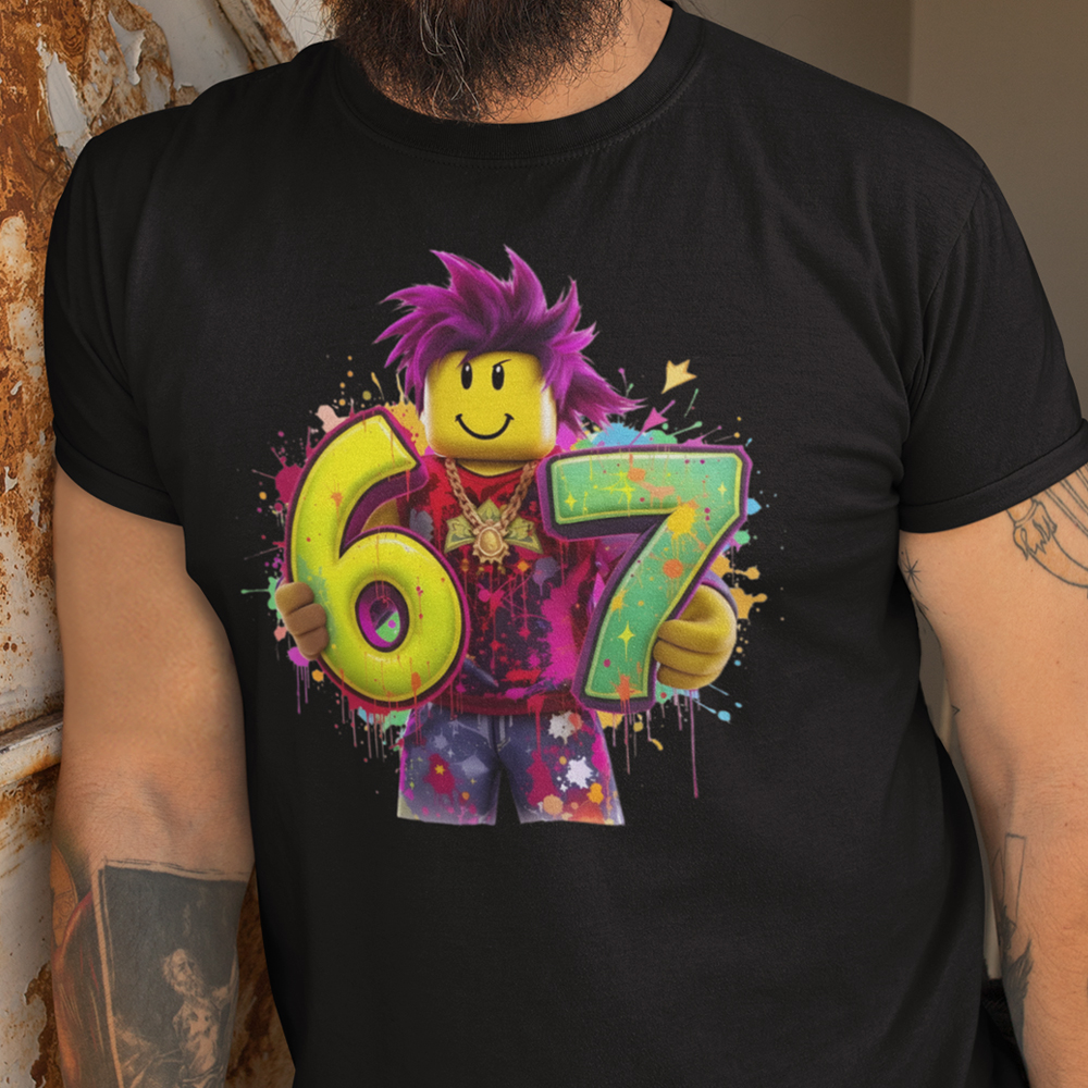 83-065c-tricko-s-potlacou-six-seven-roblox-67-vtipne-tik-tok-italian-brainrot-taliansky-brainrot-social-media-gen-alpha-srandovne-vtipne-tricko